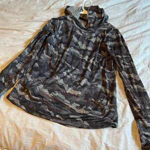 Gray Camo Long Sleeve